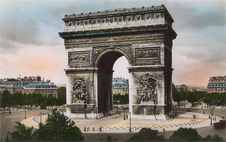 Found Image Press - Wholesale Sticker - Sticker PS-183 Arc de Triomphe0