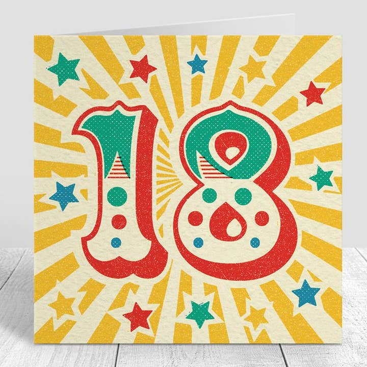 Circus Celebrations 18th Birthday for wholesale by Pennychoo