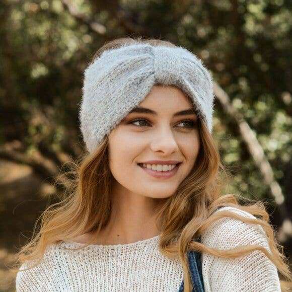 Leto Accessories - Wholesale Fashion Headband - Women's - Trendy Mohair Bow Headband 🎀 – Fall & Winter Looks5