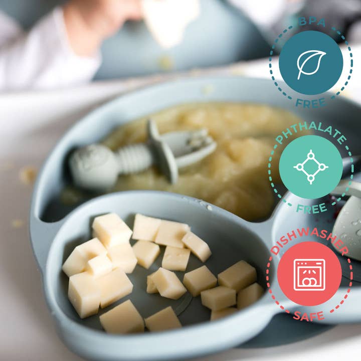 Tiny Teethers - Vendita all'ingrosso Set di posate - Bambini e neonati - Set di utensili in silicone Mini Forch+Cucchiaio7