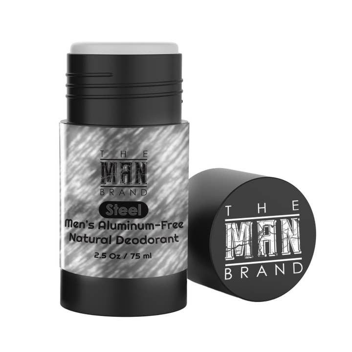 Staal Natuurlijke Aluminiumvrije Deodorant voor wholesale door The Man Brand