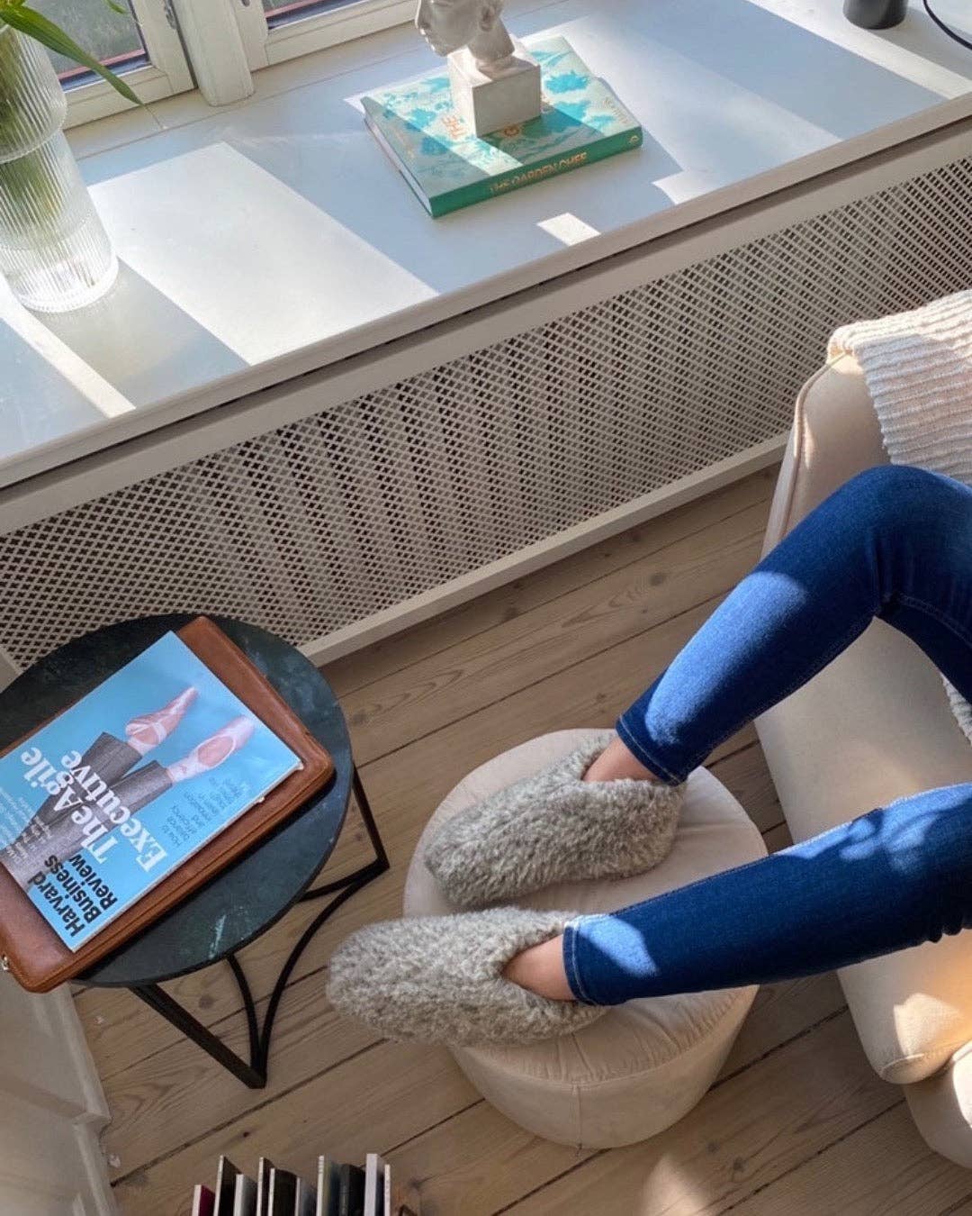 The Cozy Sheep - Wholesale Slides - Women's - Wool slippers — Light grey (Low model)3