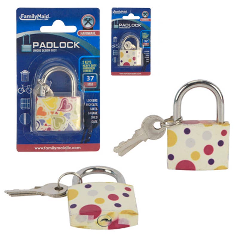 Deluxe Import Trading - Venta al por mayor Equipos de seguridad - Candado de latón 37 mm0