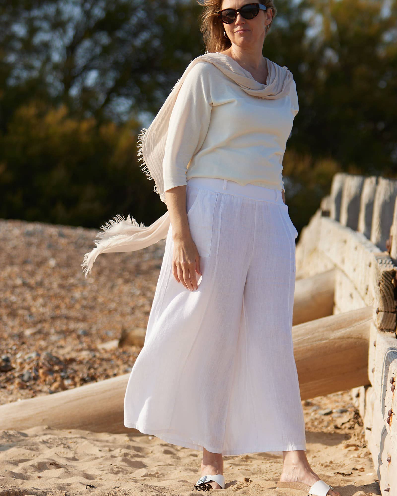 Cadenza Italy Ltd – wholesale Halsduk - Dam – Mjuk halsduk i modal2