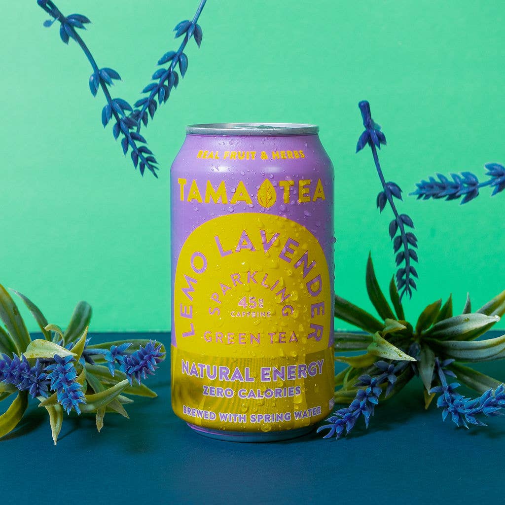 Tama Tea, LLC - Wholesale Iced Tea - Lemo Lavender - Organic Natural Energy Green Tea