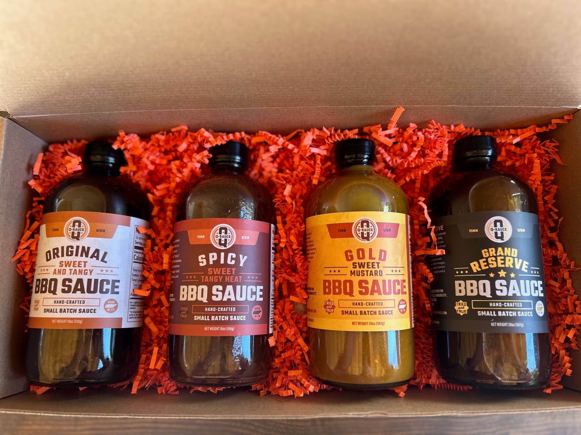 Q Sauce - Wholesale BBQ Sauce - Whole Hog Sauce Gift Box1