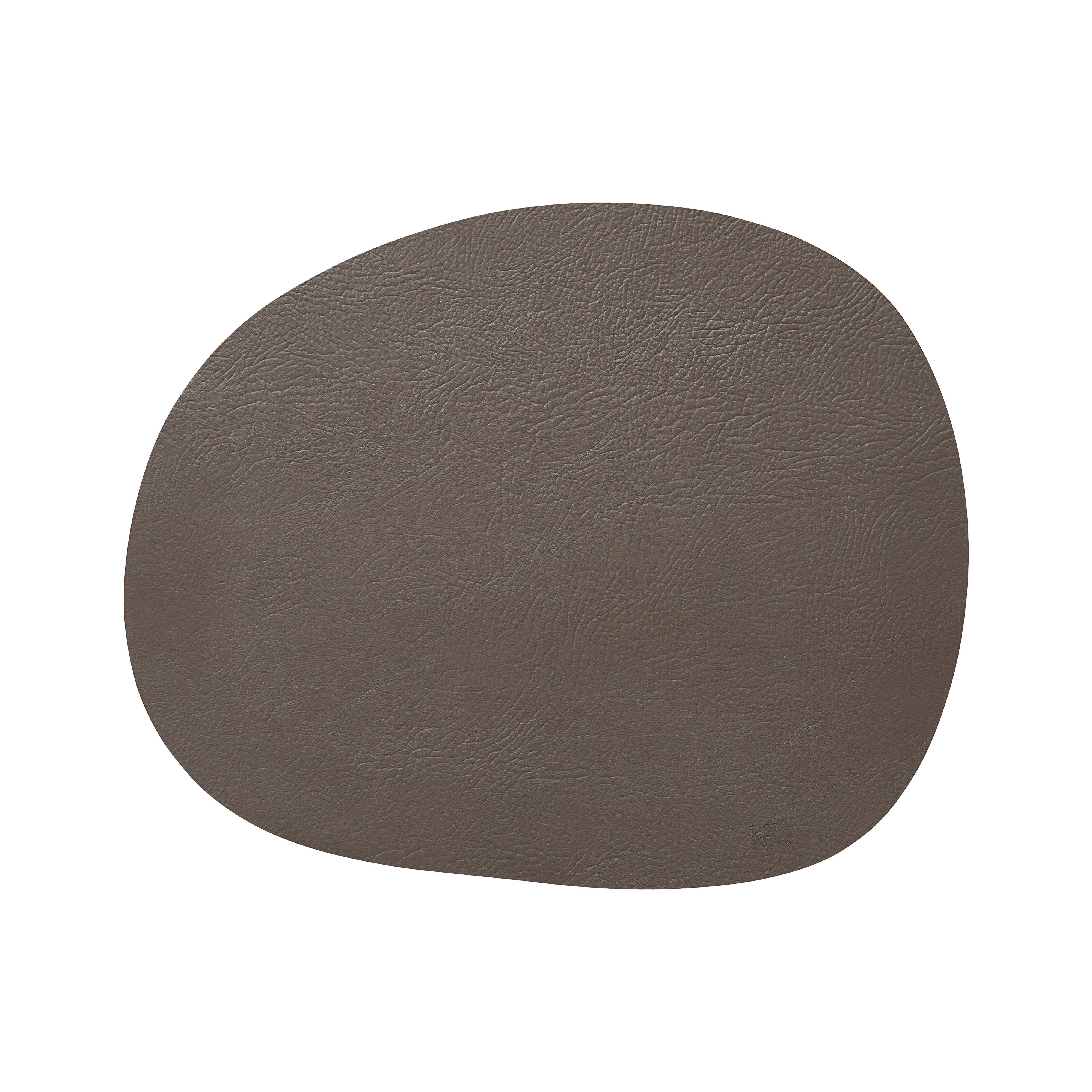 Aida A/S - Wholesale Placemat - Raw - Buffalo Placemat Clay 95% Recycled Leather 41X33