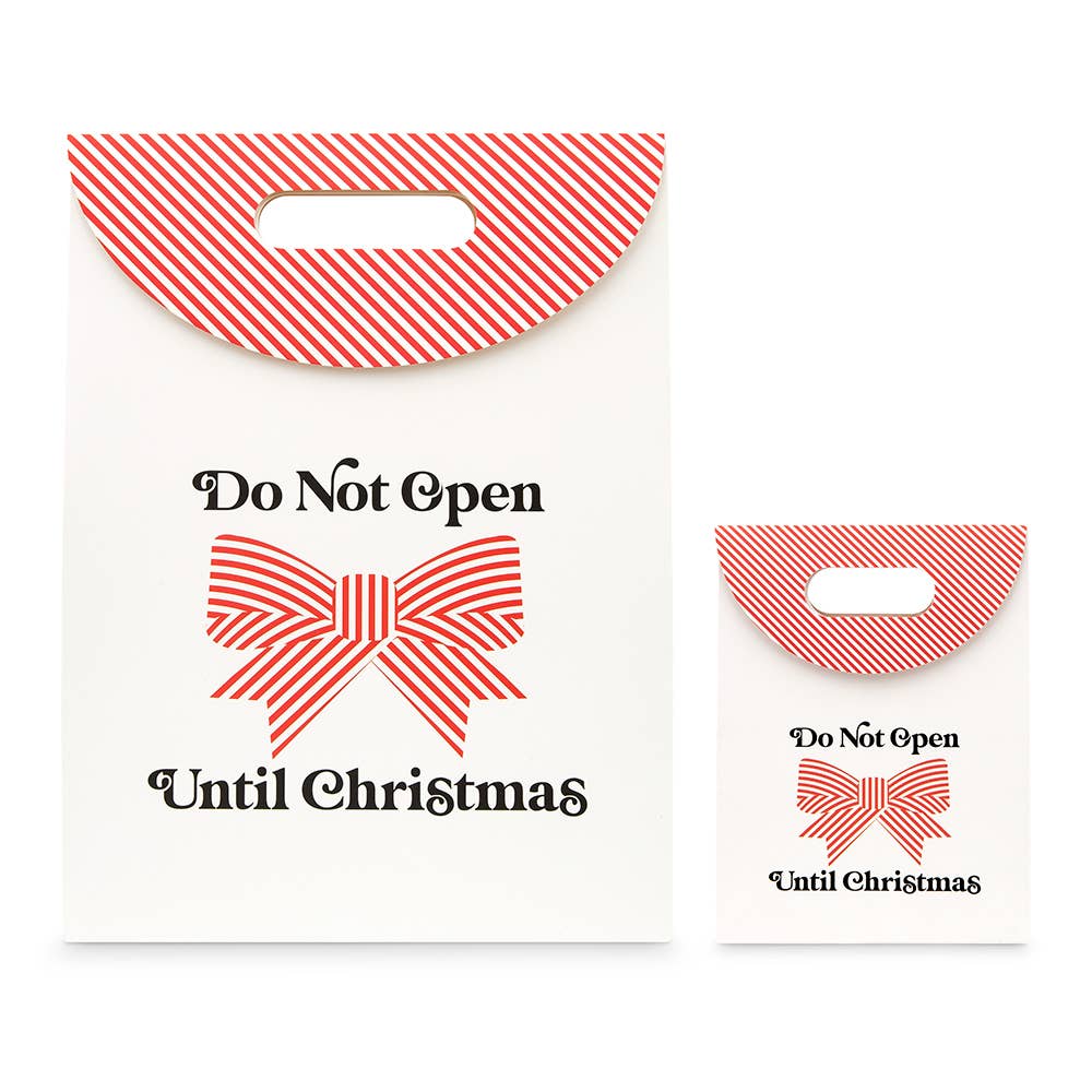 Weddingstar Inc. - Wholesale Gift bag - Paper Christmas Wrapping Gift Bag With Handles - Do Not Open1