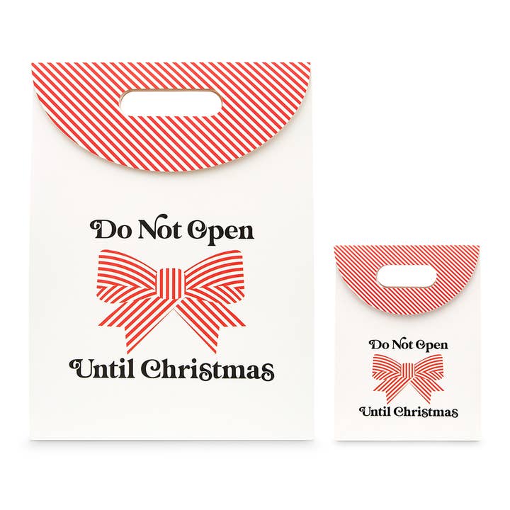 Weddingstar Inc. - Wholesale Gift bag - Paper Christmas Wrapping Gift Bag With Handles - Do Not Open1