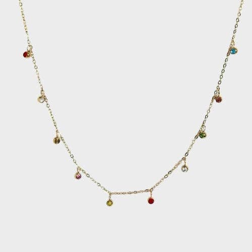 Colar Arco-íris Redondo por atacado de Pervoné