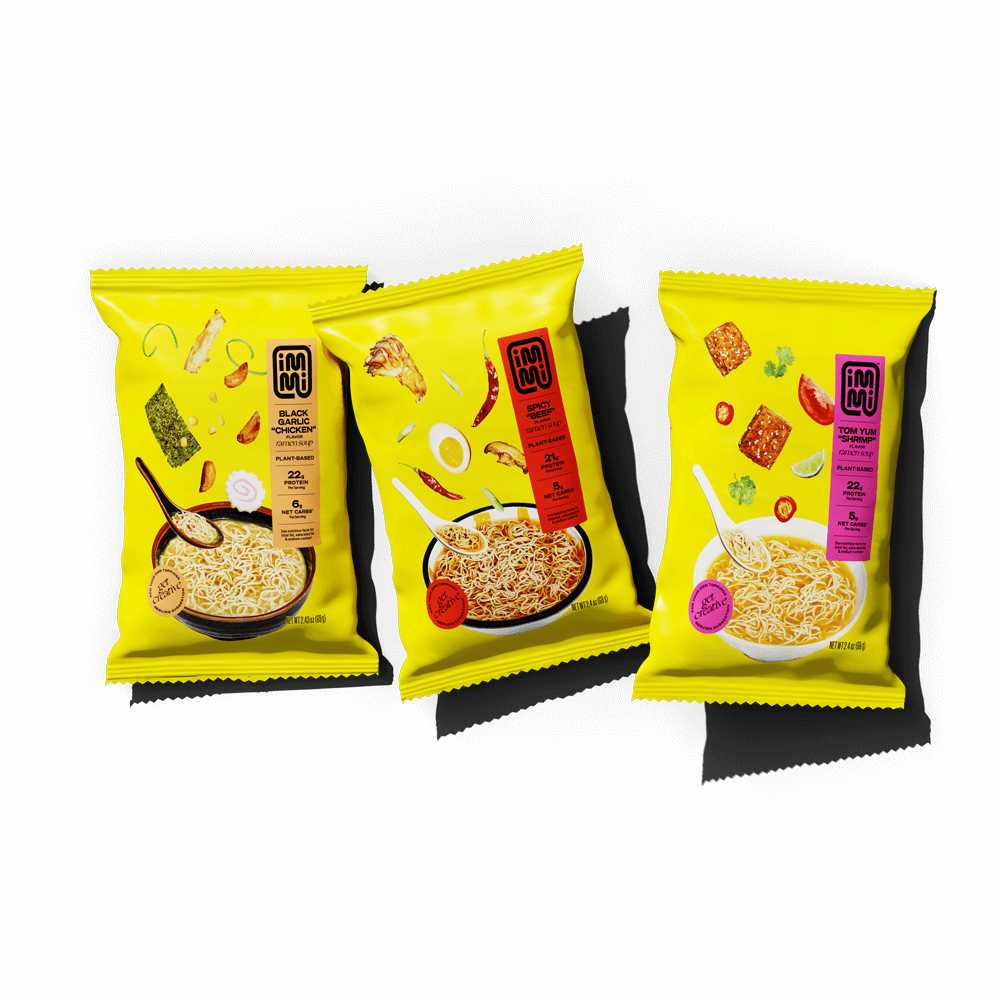 immi - Wholesale Ramen - Variety Pack Vol. 1(High Protein)1