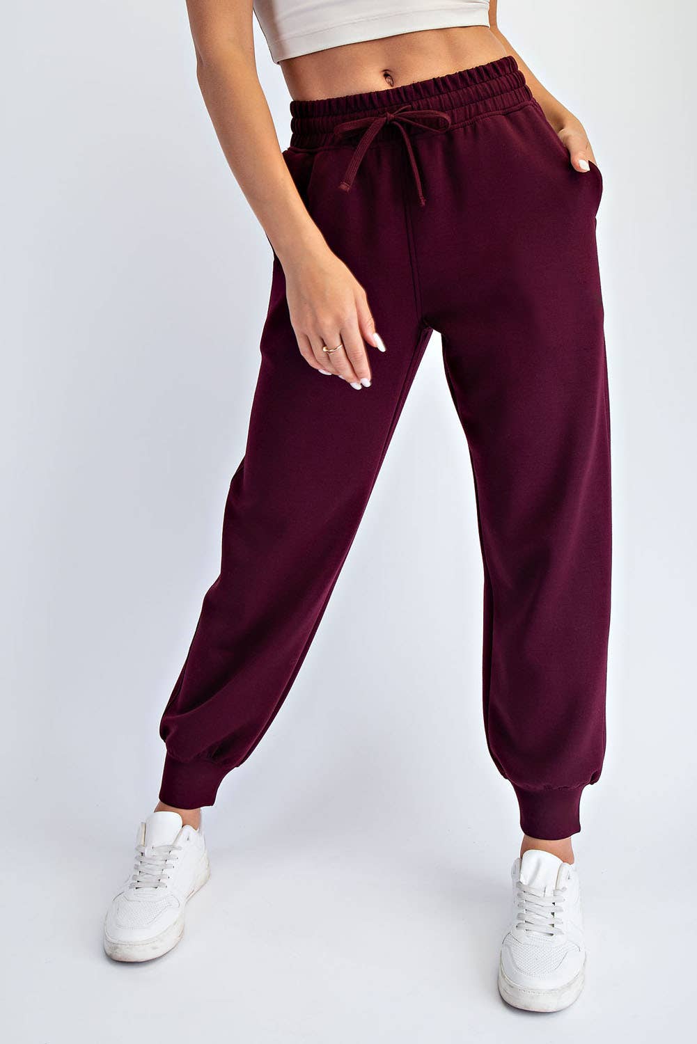 Rae Mode - Wholesale Athletic Pants - Women's - MODAL SCUBA JOGGER PANTS39