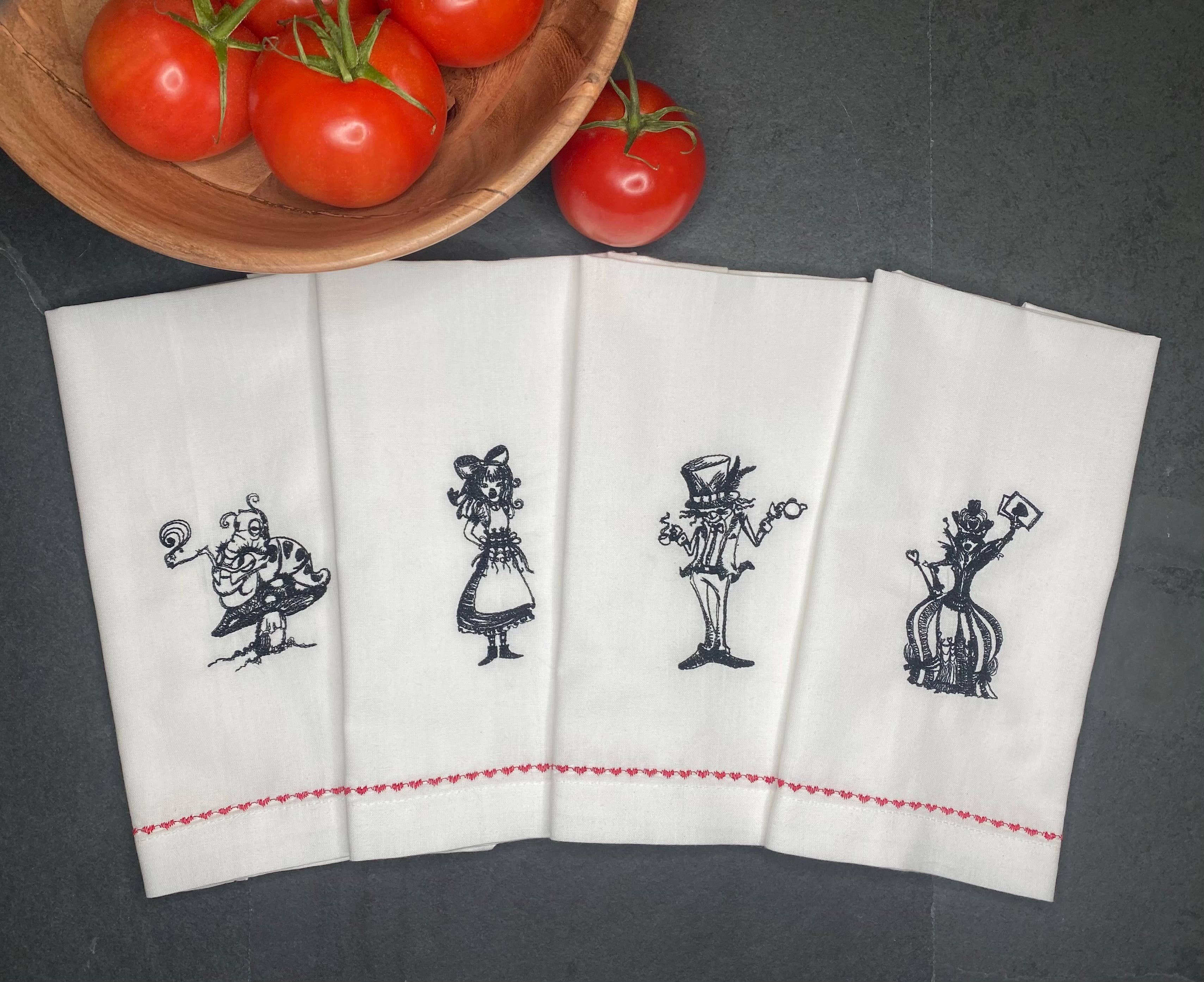 Lucky Penny LA – Guardanapo e pano de jantar por atacado – Guardanapos de pano Wonderland0