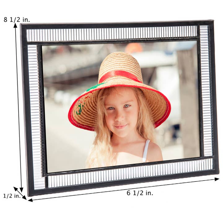 J Devlin Glass Art & Bert Anderson Collection - Wholesale Picture Frame - Fluted Glass Picture Frame 8x10 5x7 4x6 By J Devlin Pic 322
