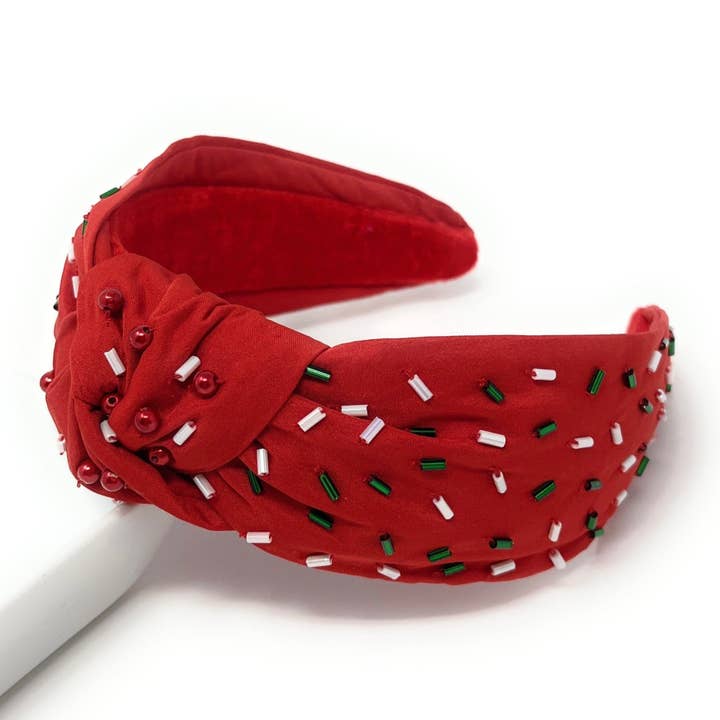 Holiday Sprinkles Knot Headband and other Purchase Wholesale sprinkle headband. Free Returns & Net 60 Terms on Faire trending on Faire.