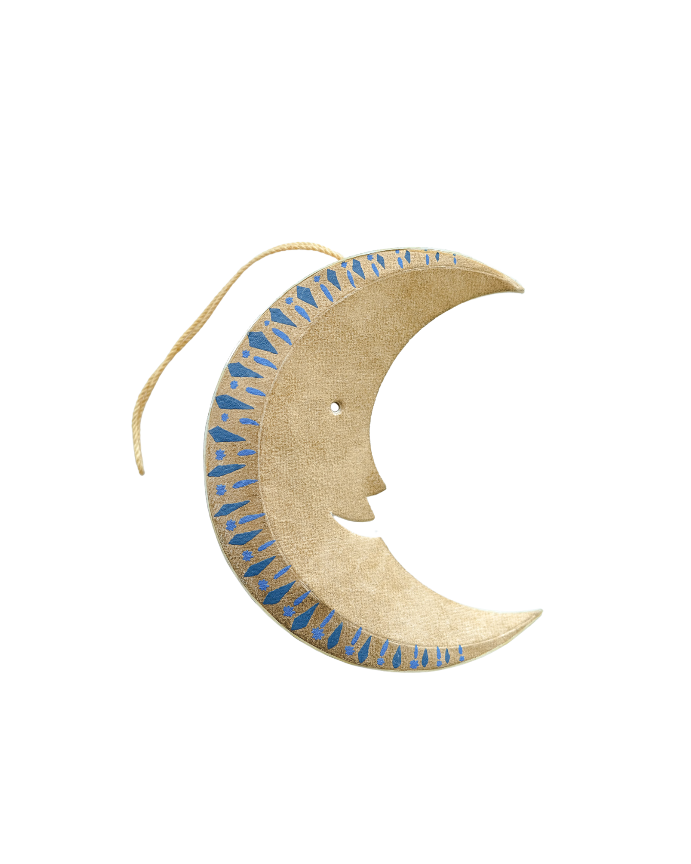 East End Press - Wholesale Ornament - UK/EU: Golden Man on the Moon Board Decoration7