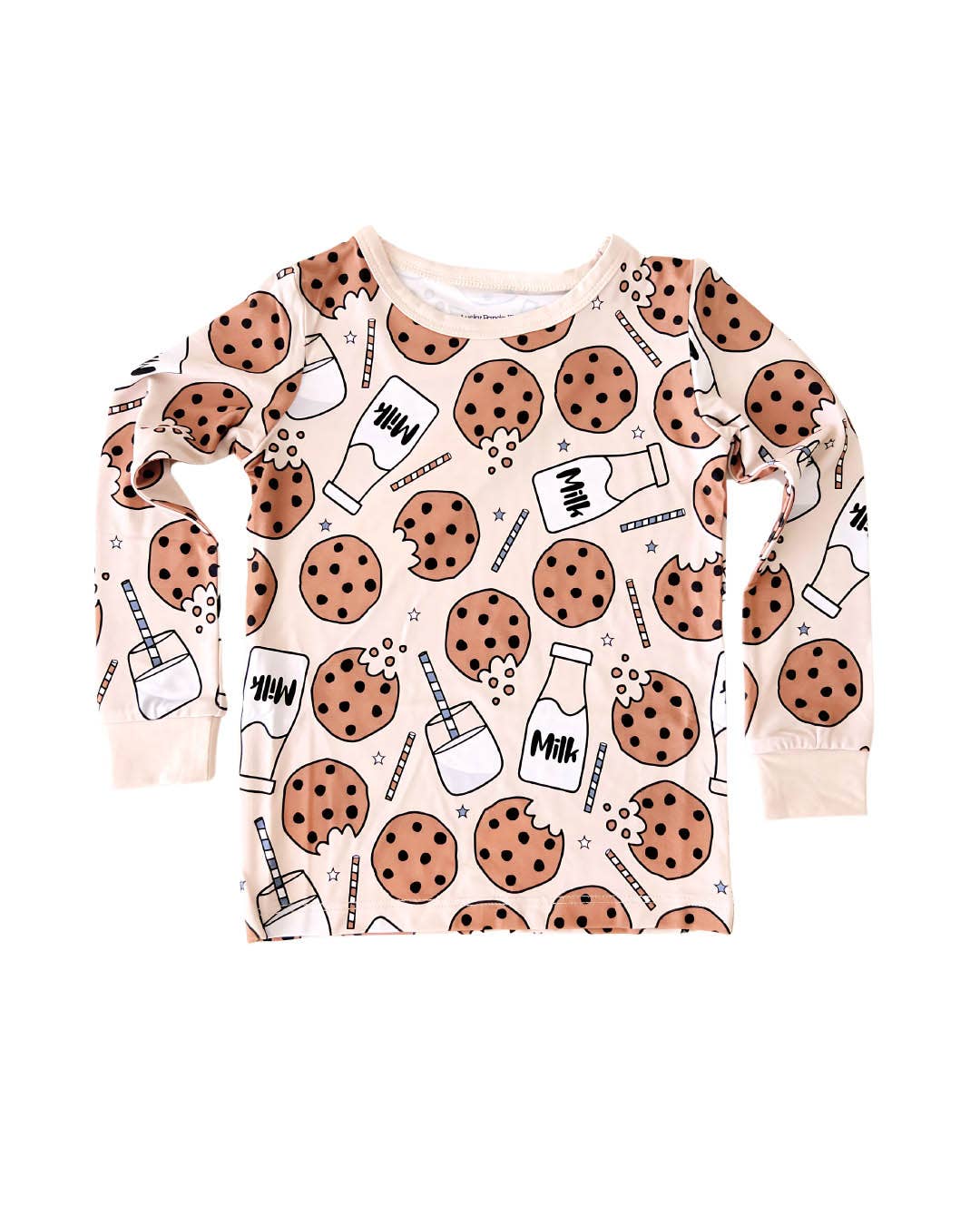 Lucky Panda Kids - Wholesale Sleepwear Set - Kids - Bamboo Kids' Two Piece Set | Milk & Cookies10