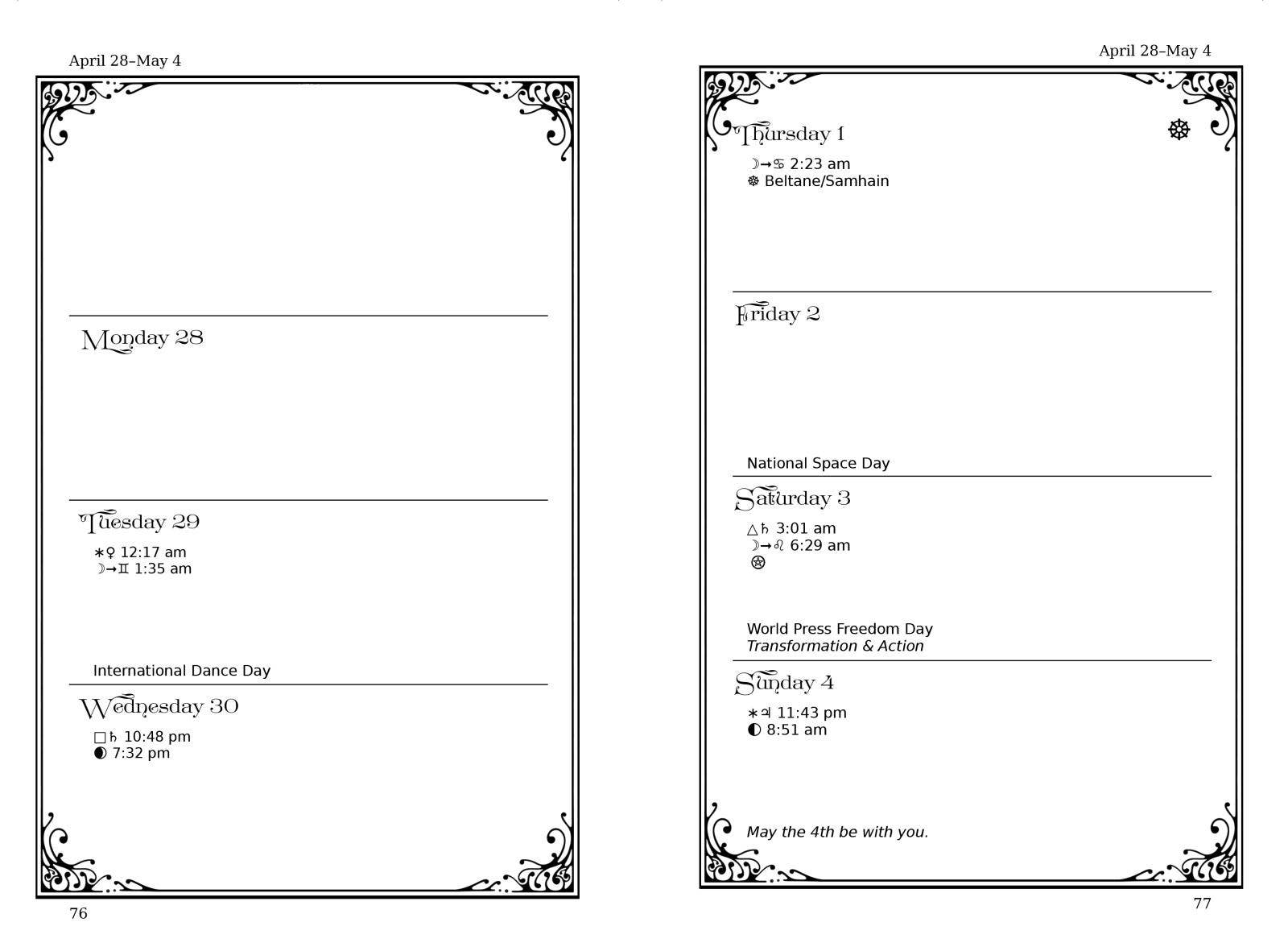 Microcosm Publishing & Distribution - Wholesale Body, Mind & Spirit Book - Practical Witch's Almanac 2025: Rebel Wisdom4