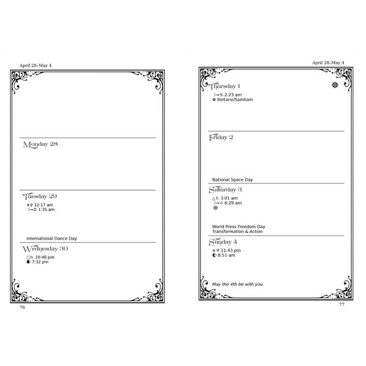 Microcosm Publishing & Distribution - Wholesale Body, Mind & Spirit Book - Practical Witch's Almanac 2025: Rebel Wisdom4