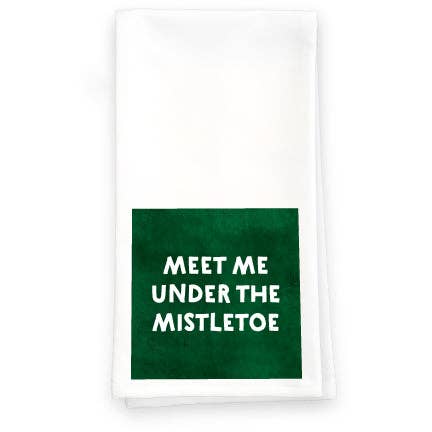 Mistletoe - Towel (Christmas) for wholesale by Paisley & Parsley