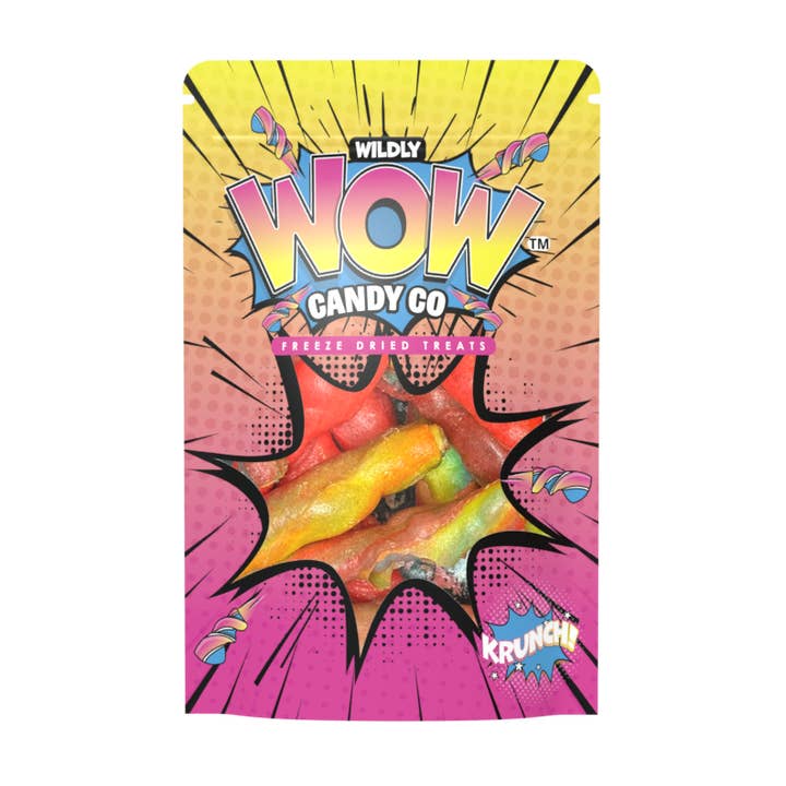 WOW Candy Co - Wholesale Hard Candy - Freeze Dried Fruit Rollups