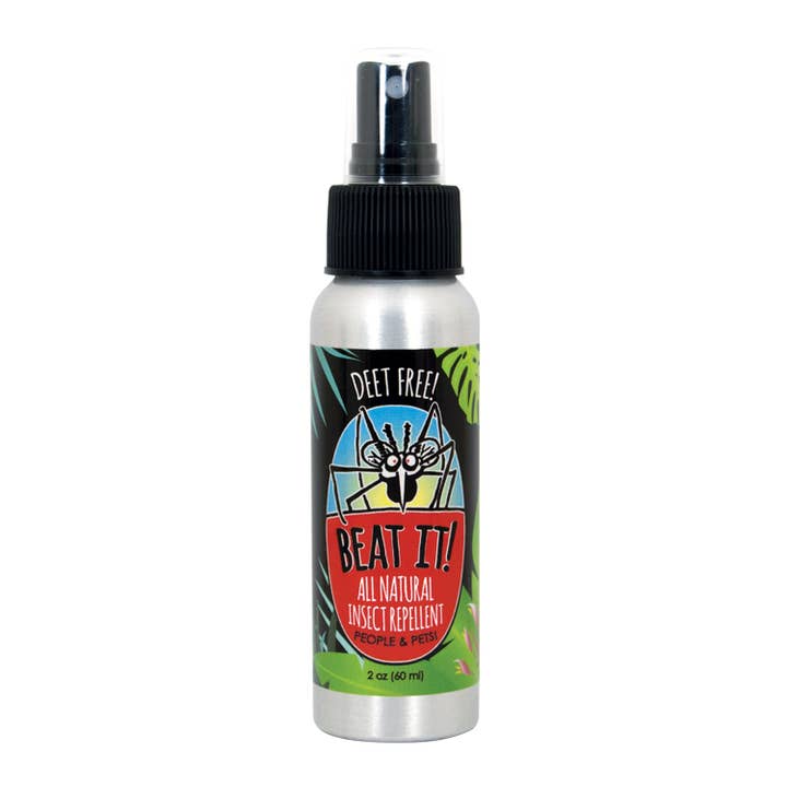 Beat It! All Natural Insect Repellent- 2oz. for wholesale by Jade & Pearl
