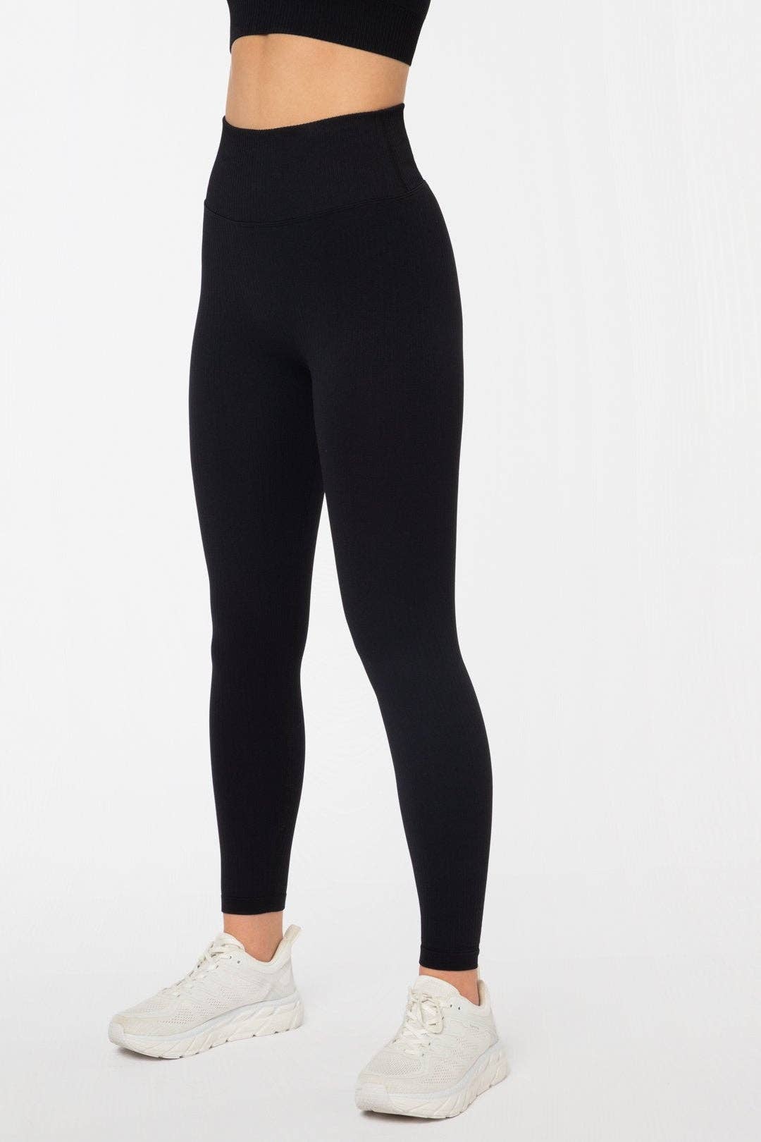 Famme - Wholesale Athletic/Lounge Leggings - Women's - Ribbed Seamless Tights9