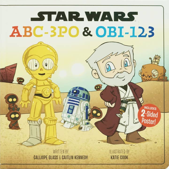 Buch - „Star Wars: ABC-3PO & OBI-123" Von Glass & Kennedy für den Großhandel von Square Deal Recordings & Supplies