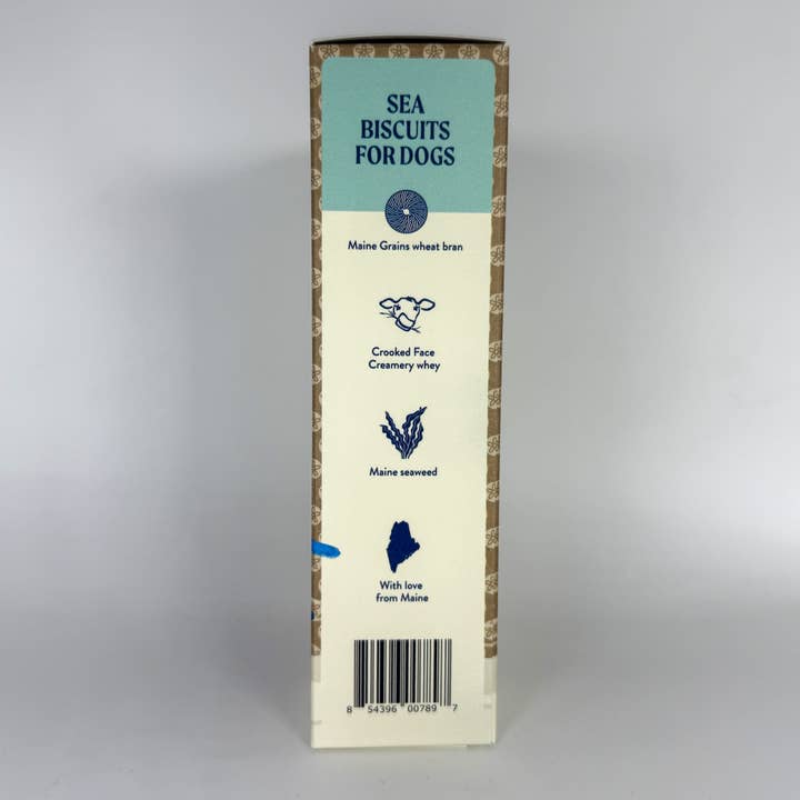 Maine Grains - Wholesale Pet Biscuit - Dog - Maine Grains Sea Biscuits for Dogs - Case of 62