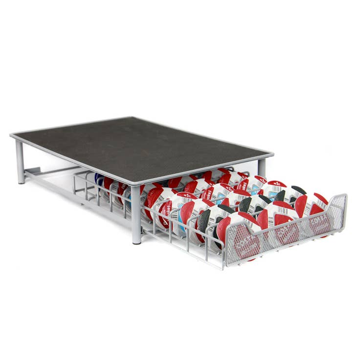 Maison & White - Wholesale Kitchen Storage/Organizer - Tassimo 60 Pod Holder Drawer in Grey | M&W1