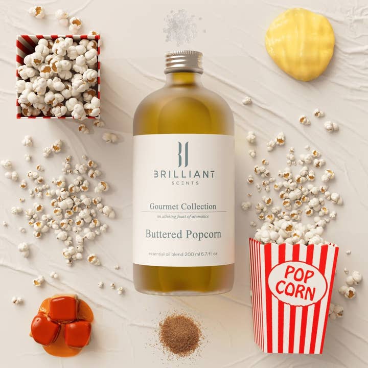 Brilliant Scents - Wholesale Fragrance Oil - Brilliant Scents – Buttered Popcorn