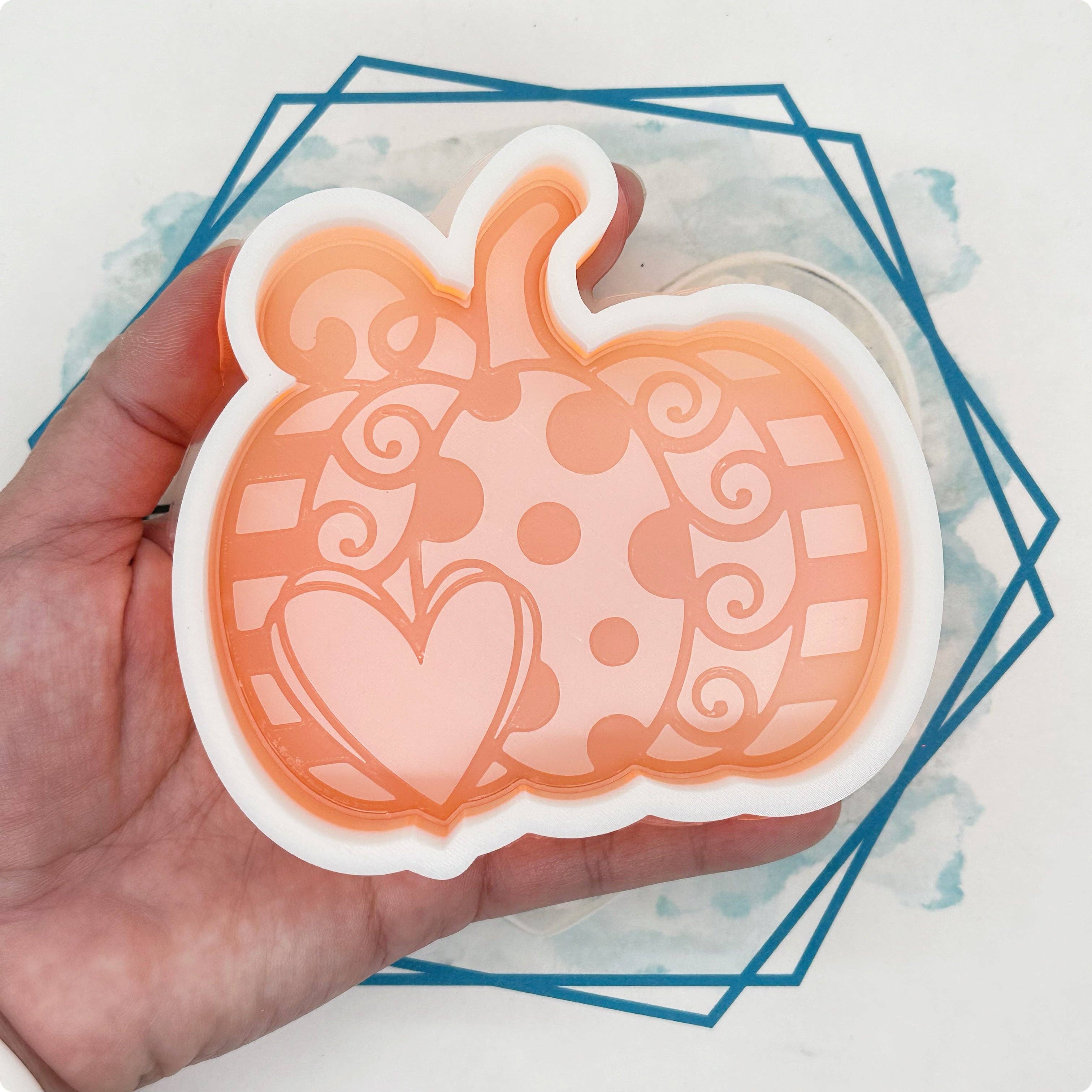 The Freshie Junkie, LLC - Vendita all'ingrosso Attrezzature per lavoretti e fai da te - Stampo per profumatore a forma di zucca alla moda