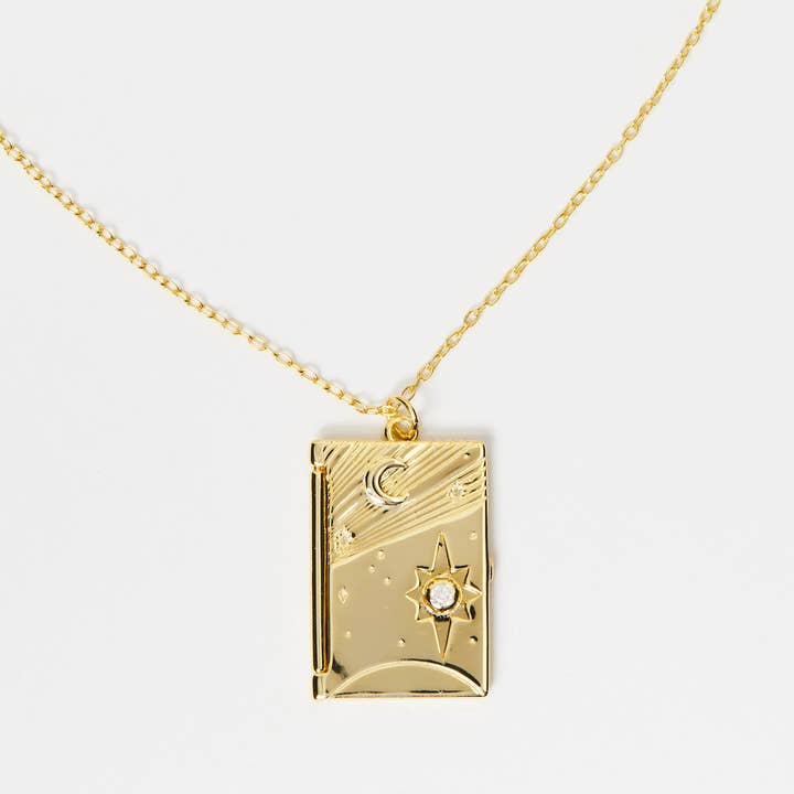 Stella Locket and other Purchase Wholesale floating locket necklace. Free Returns & Net 60 Terms on Faire trending on Faire.