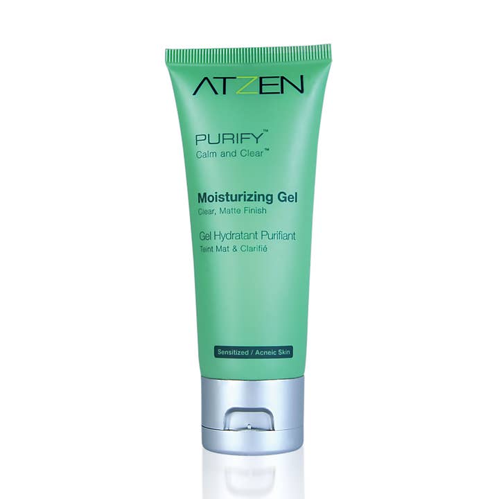PURIFY Moisturizing Gel (oil-free acne solution) for wholesale by ATZEN Skin Care