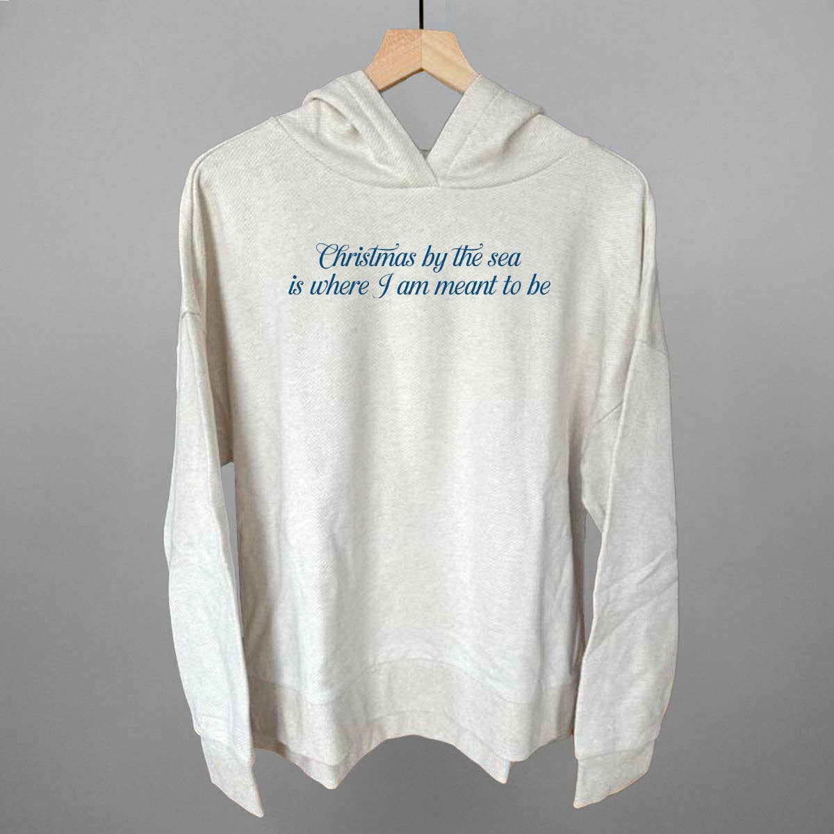 Ivy + Cloth - Vente Sweat-shirt à imprimés – femme - Noël au bord de la mer est là où je suis censé être.10