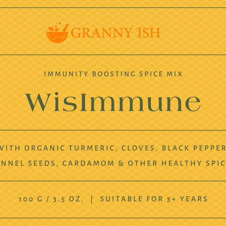WisImmune- Immunity Boosting Blend of 8 Spices-100g for wholesale by Grannyish
