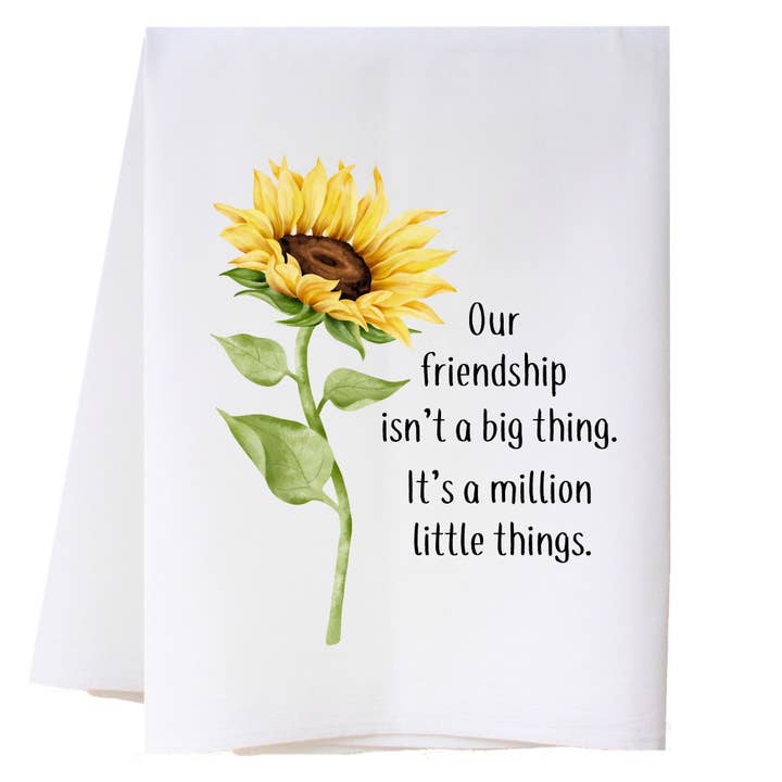 Little Things Kitchen Towel for wholesale by Cora & Pate