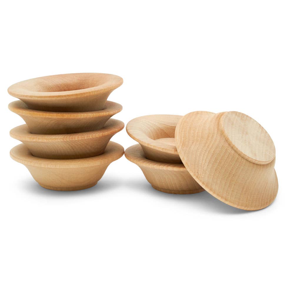 Woodpeckers Crafts - Wholesale Craft Supplies - Mini Wooden Bowls10