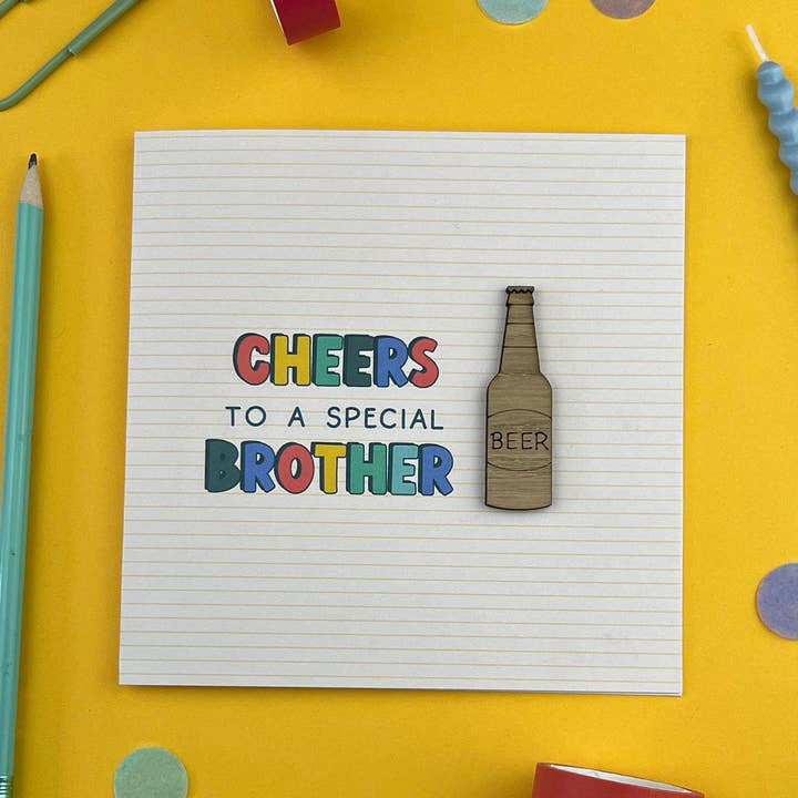 Proost Speciale Broeder Kaart voor wholesale door KDee Designs