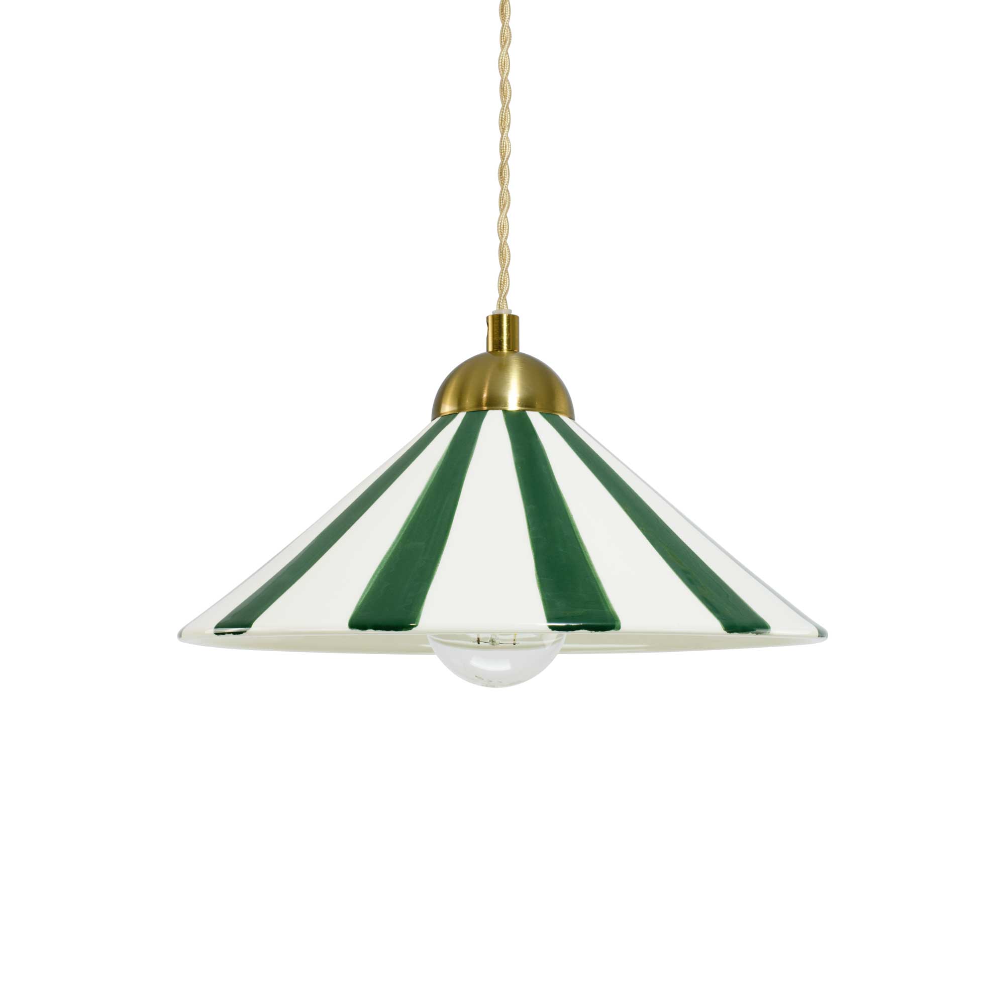 C-Création – wholesale Ljuskrona/hängande ljus – Handgjord tvåfärgad keramikhängare Praya15