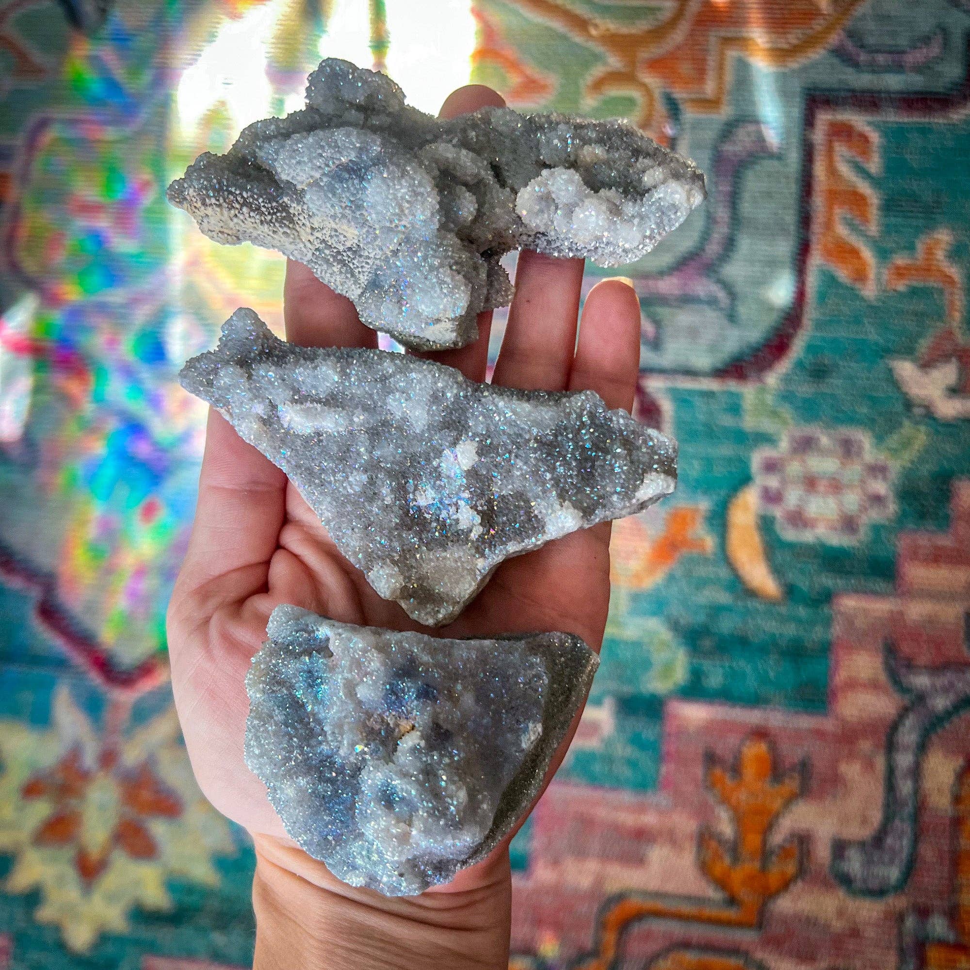 Mandala Gems - Wholesale Spiritual Stone/Crystal - Aura Sphalerite Raw Crystals1