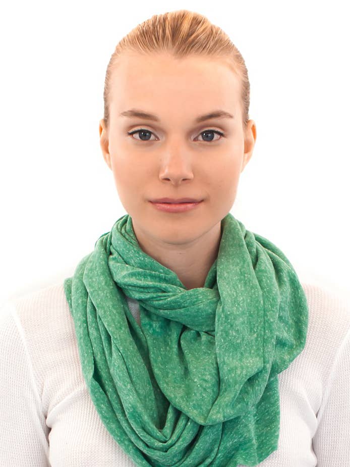 Unisex eco Triblend Infinity Scarf for wholesale by Royal Apparel