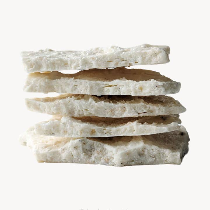 Chocolate Crocante de Limão e Lavanda - Saco de 1oz por atacado de DSRV Chocolates