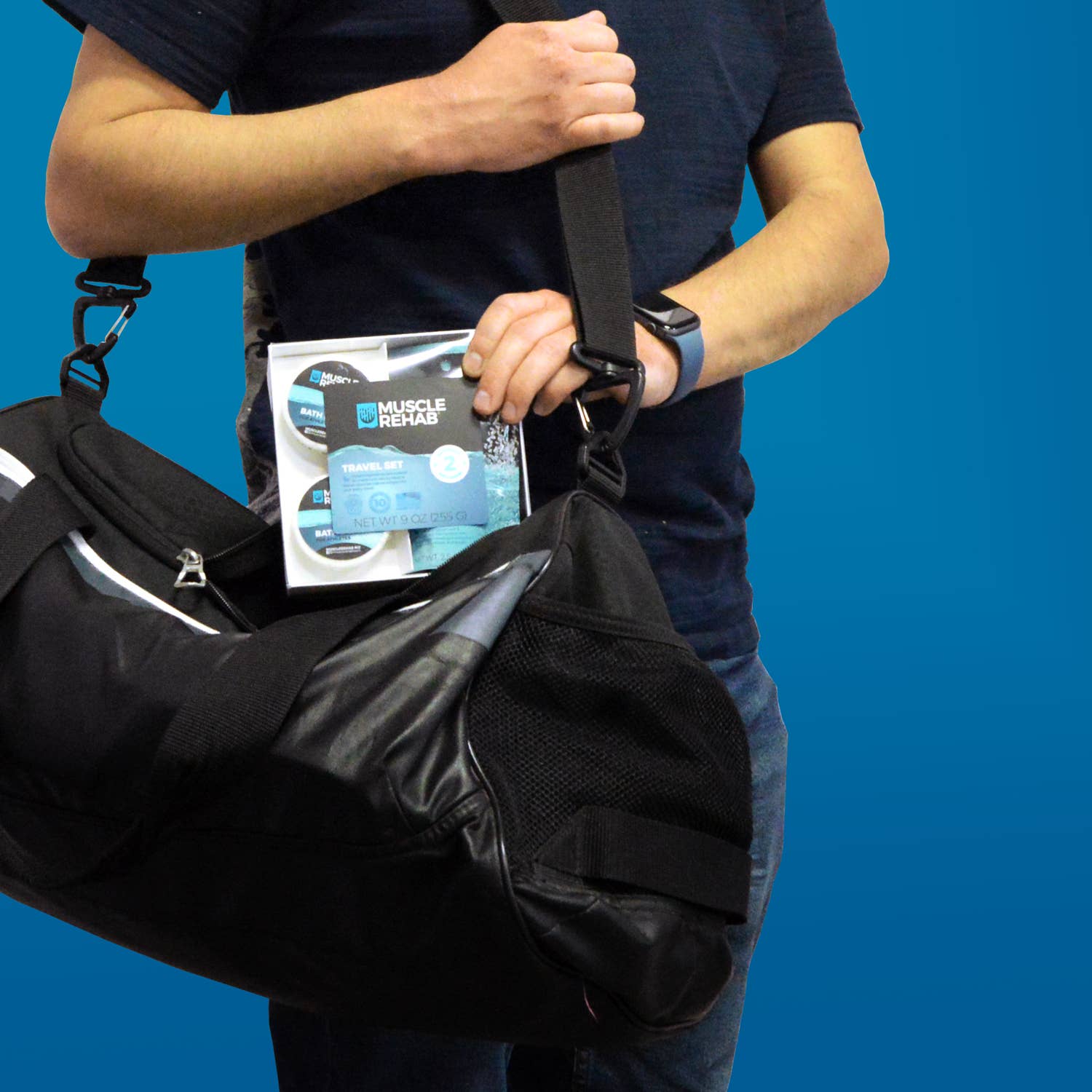 Muscle Rehab - Wholesale Bath & Body Set - Muscle Rehab Intro Gift Set 12oz Box 3