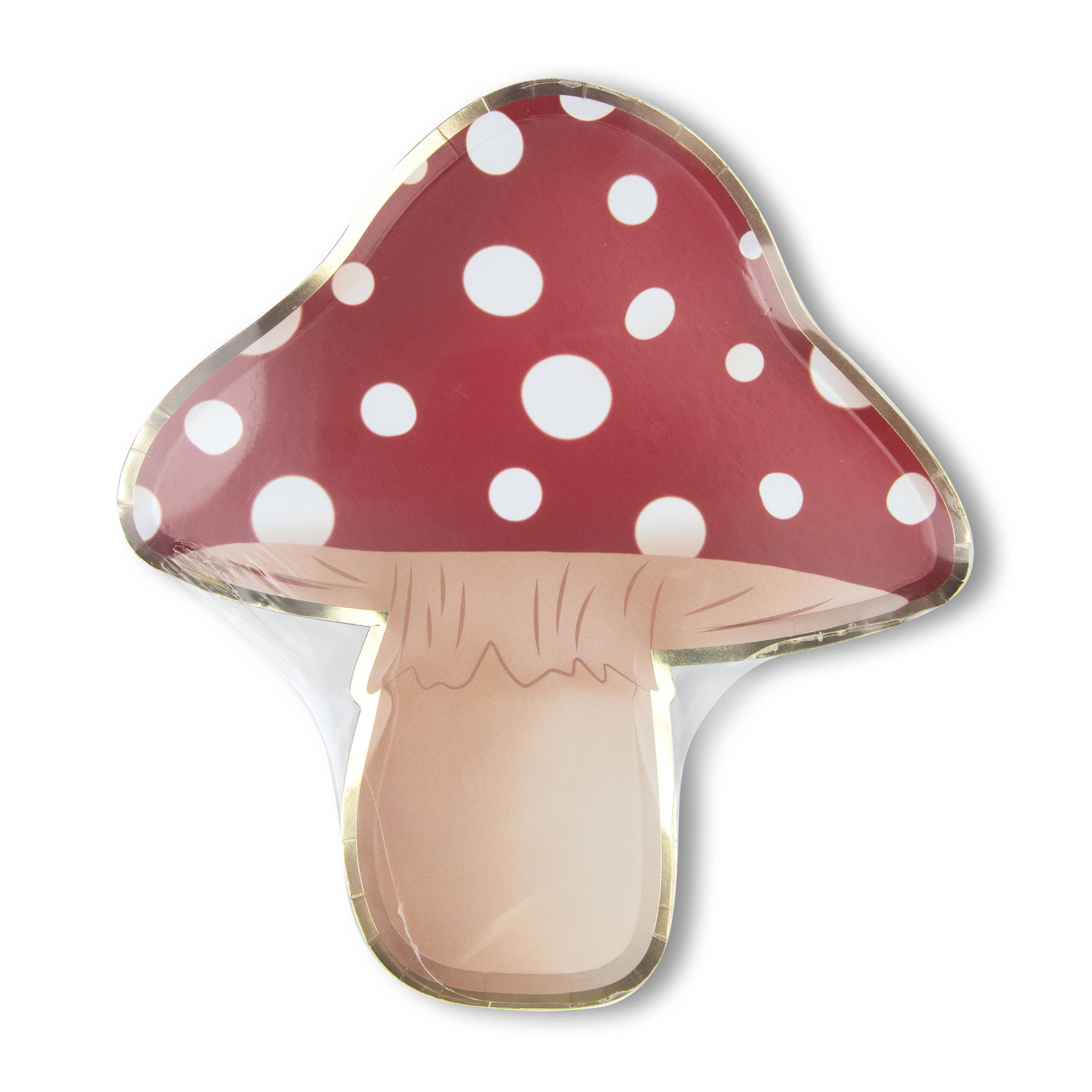Tim&Puce Factory - Wholesale Disposable Plate - MUSHROOM PLATES X 83