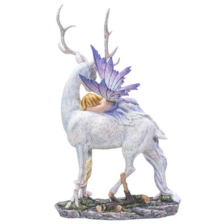 Pacific Trading - Wholesale Decorative Figurine - Sleeping Fairy on Deer5