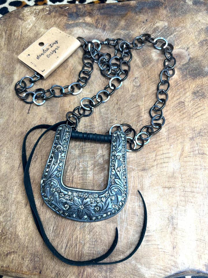 👑✨ Cowgirl’s Crown Necklace ✨👑 for wholesale by Sandra Ling Designs