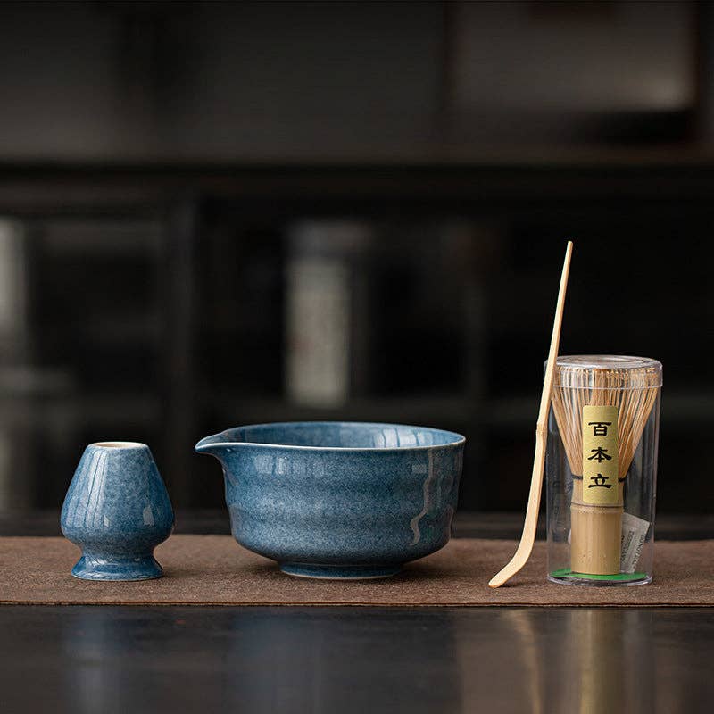 Gohobi （We cover U.S. import duties） - Wholesale Tea Set - Gohobi Ceramic Matcha Set 0131