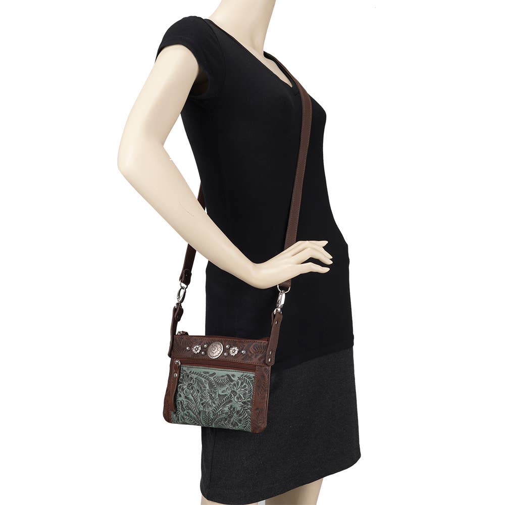 American West - Venta al por mayor Bandolera - Mujer - Bolso Bandolera/Cintura Trail Rider con Correa Desmontable10