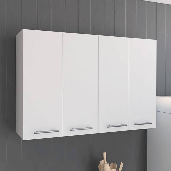 TUHOME FURNITURE - Wholesale Cabinet - Kitchen Cabinet 120 , Four Doors, Two Cabinets, Two Shelves0